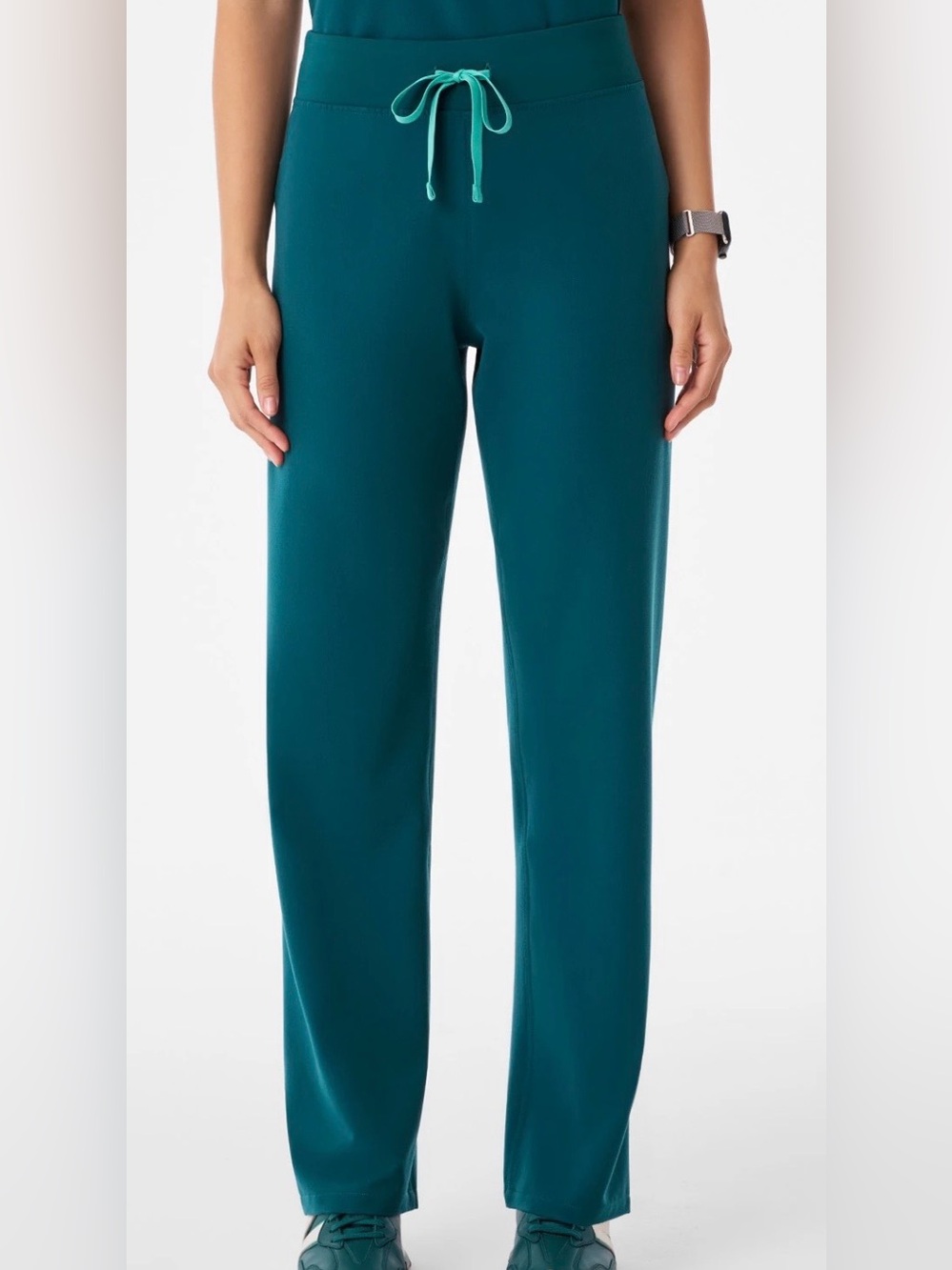 FIGS Technical Collection Technical Straight Leg Pants in Blue small